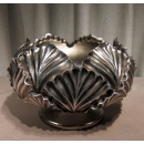 浮雕葉果盤E款(古銀)共2款顏色(古銀.亮白) y14396 立體雕塑.擺飾 立體擺飾系列-器皿、花器系列